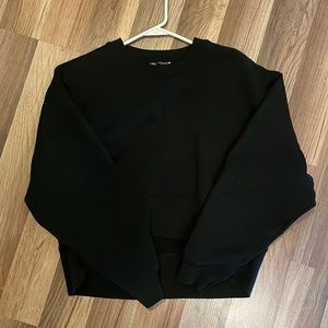 Zara crop sweatshirt